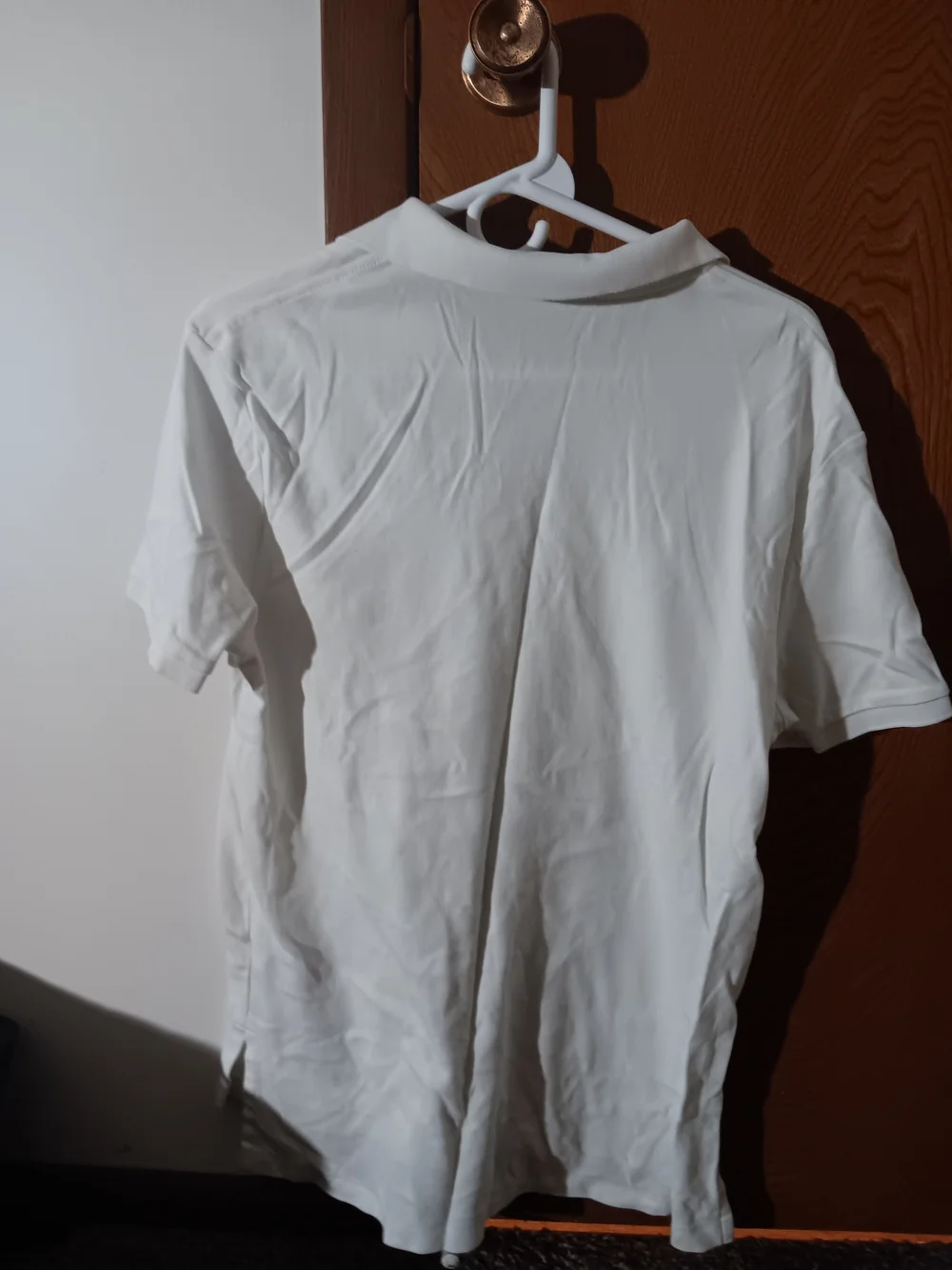 Ralph Lauren White Polo with Navy Pony Logo